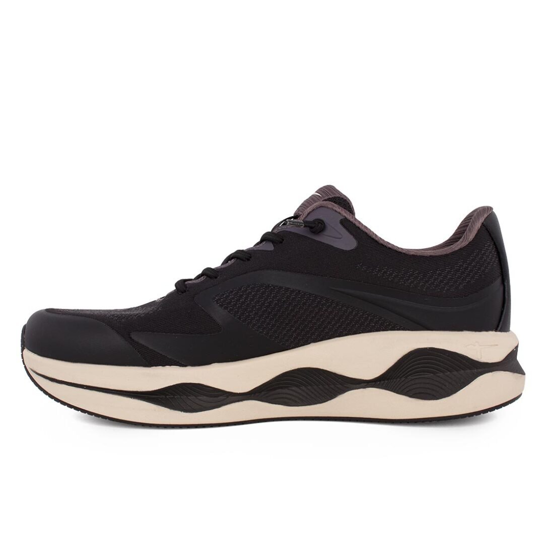 TAMARIS ΓΥΝΑΙΚΕΙΑ ΥΦΑΣΜΑΤΙΝΑ SNEAKERS 1-23781-45 098 BLACK COMB - Image 3