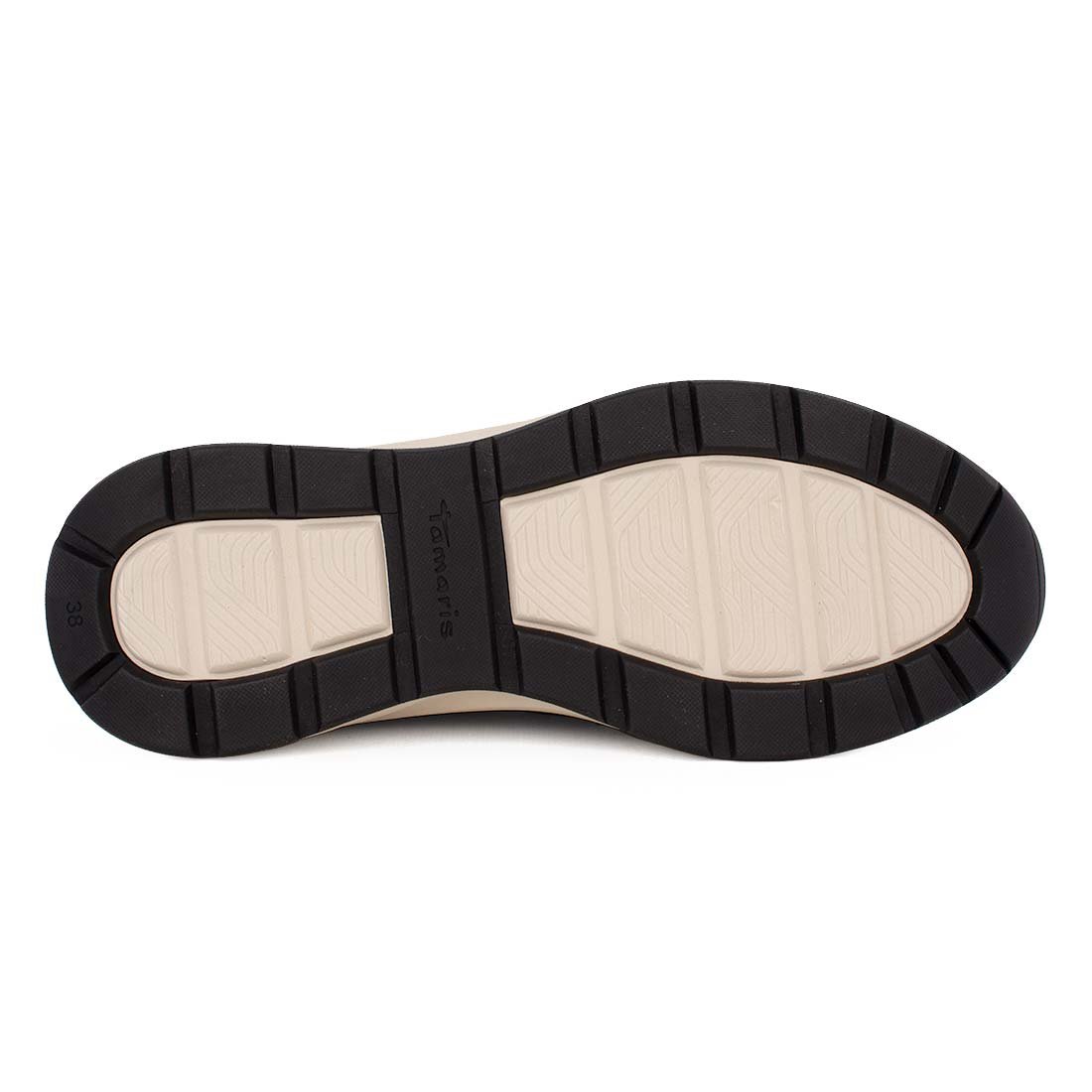 TAMARIS ΓΥΝΑΙΚΕΙΑ ΔΕΡΜΑΤΙΝΑ SNEAKERS 1-23772-45 098 BLACK - Image 5