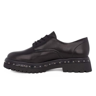 TAMARIS ΓΥΝΑΙΚΕΙΑ ΔΕΡΜΑΤΙΝΑ OXFORD 1-23748-45 001 BLACK - Image 3