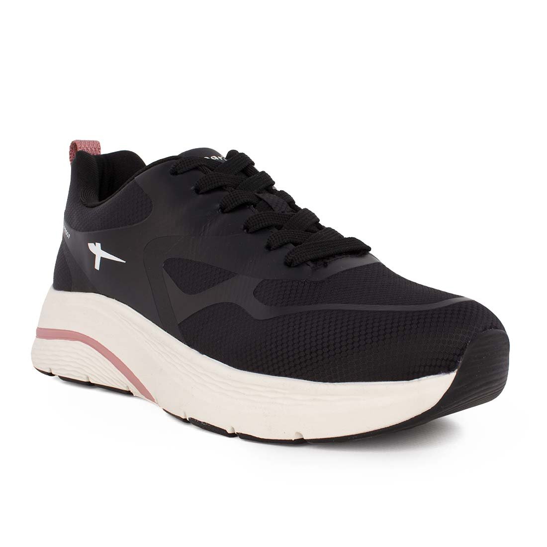 TAMARIS ΓΥΝΑΙΚΕΙΑ ΥΦΑΣΜΑΤΙΝΑ SNEAKERS 1-23782-45 001 BLACK - Image 2