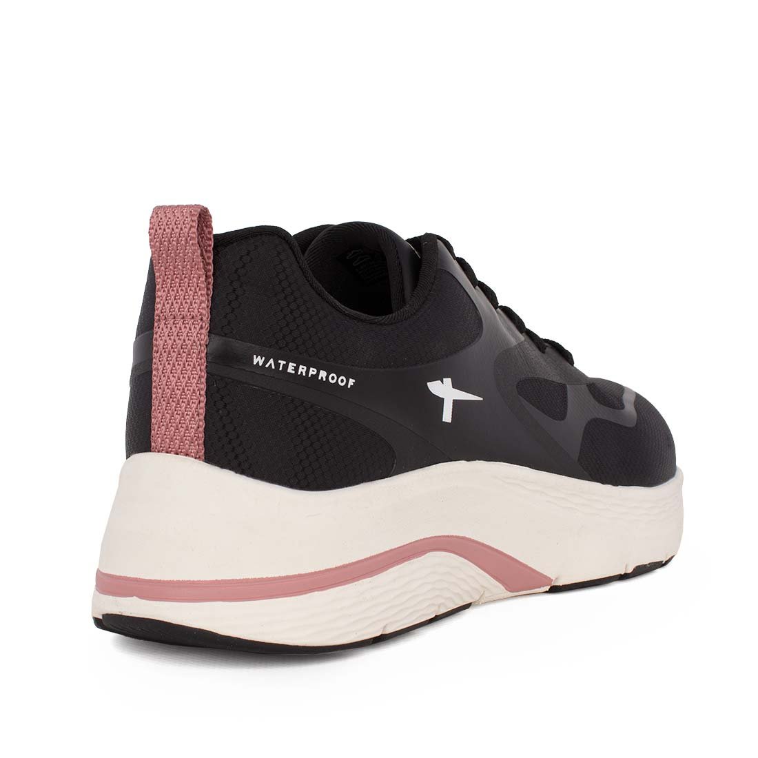 TAMARIS ΓΥΝΑΙΚΕΙΑ ΥΦΑΣΜΑΤΙΝΑ SNEAKERS 1-23782-45 001 BLACK - Image 3