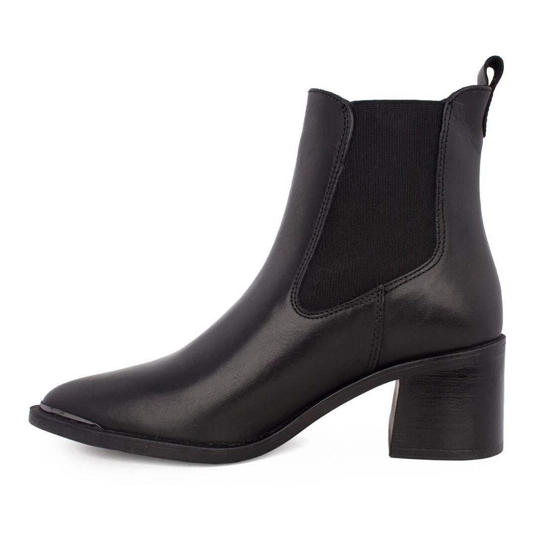 TAMARIS ΓΥΝΑΙΚΕΙΑ ΔΕΡΜΑΤΙΝΑ CHELSEA ΜΠΟΤΑΚΙΑ 1-25301-45 003 BLACK - Image 3