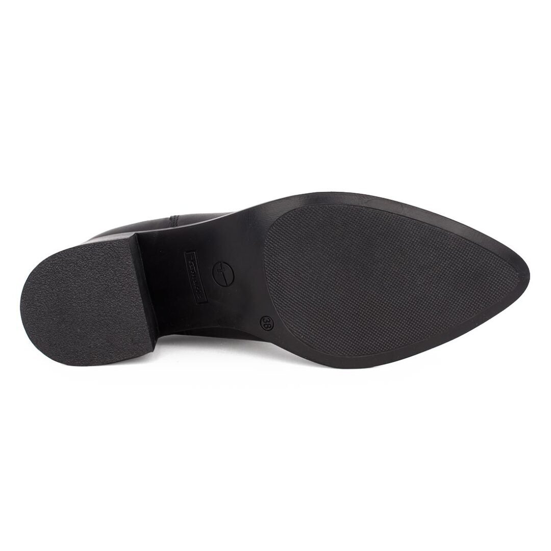 TAMARIS ΓΥΝΑΙΚΕΙΑ ΔΕΡΜΑΤΙΝΑ CHELSEA ΜΠΟΤΑΚΙΑ 1-25301-45 003 BLACK - Image 4