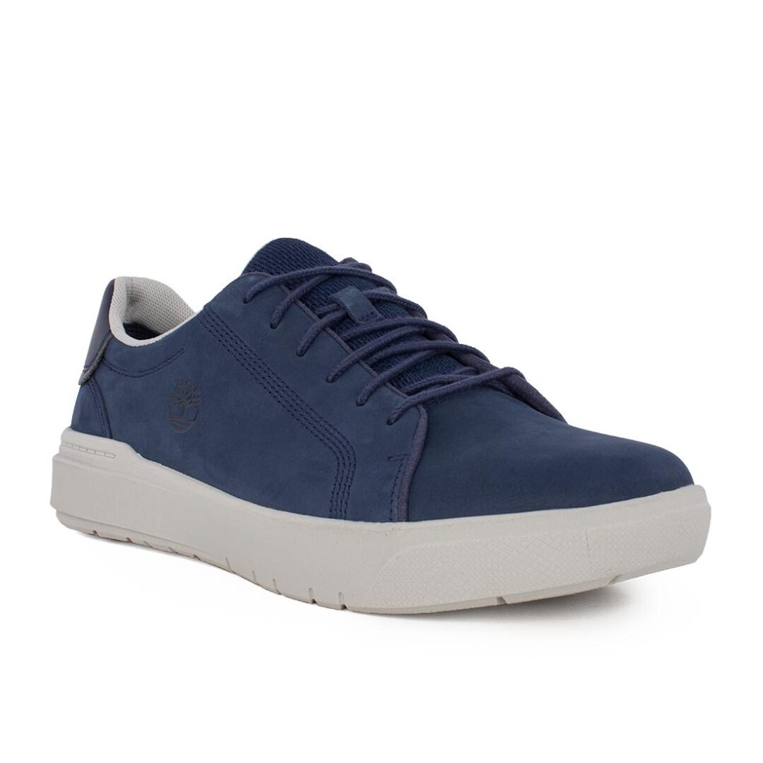 TIMBERLAND ΑΝΔΡΙΚΑ ΔΕΡΜΑΤΙΝΑ SNEAKERS SENECA BAY LOW A5S9Z 0191 NAVY - Image 2