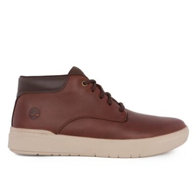 TIMBERLAND ΑΝΔΡΙΚΑ ΔΕΡΜΑΤΙΝΑ ΜΠΟΤΑΚΙΑ SENECA BAY MID A5UVN 2011 CHESTNUT