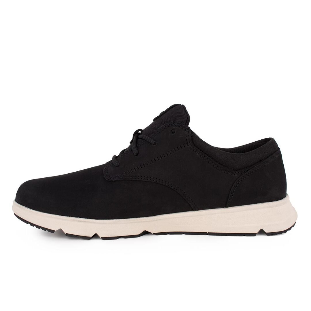 TIMBERLAND ΑΝΔΡΙΚΑ ΔΕΡΜΑΤΙΝΑ SNEAKERS PARKER STREET LOW A6C8E W051 BLACK - Image 3