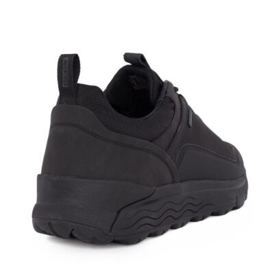 GEOX ΑΝΔΡΙΚΑ ΔΕΡΜΑΤΙΝΑ ΑΔΙΑΒΡΟΧΑ SNEAKERS U SPHERICA 4x4 B ABX A BLACK - Image 5
