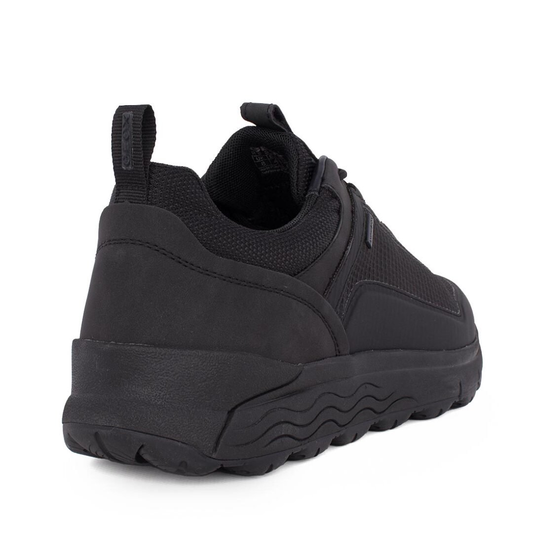 GEOX ΑΝΔΡΙΚΑ ΔΕΡΜΑΤΙΝΑ ΑΔΙΑΒΡΟΧΑ SNEAKERS U SPHERICA 4x4 B ABX A BLACK - Image 5