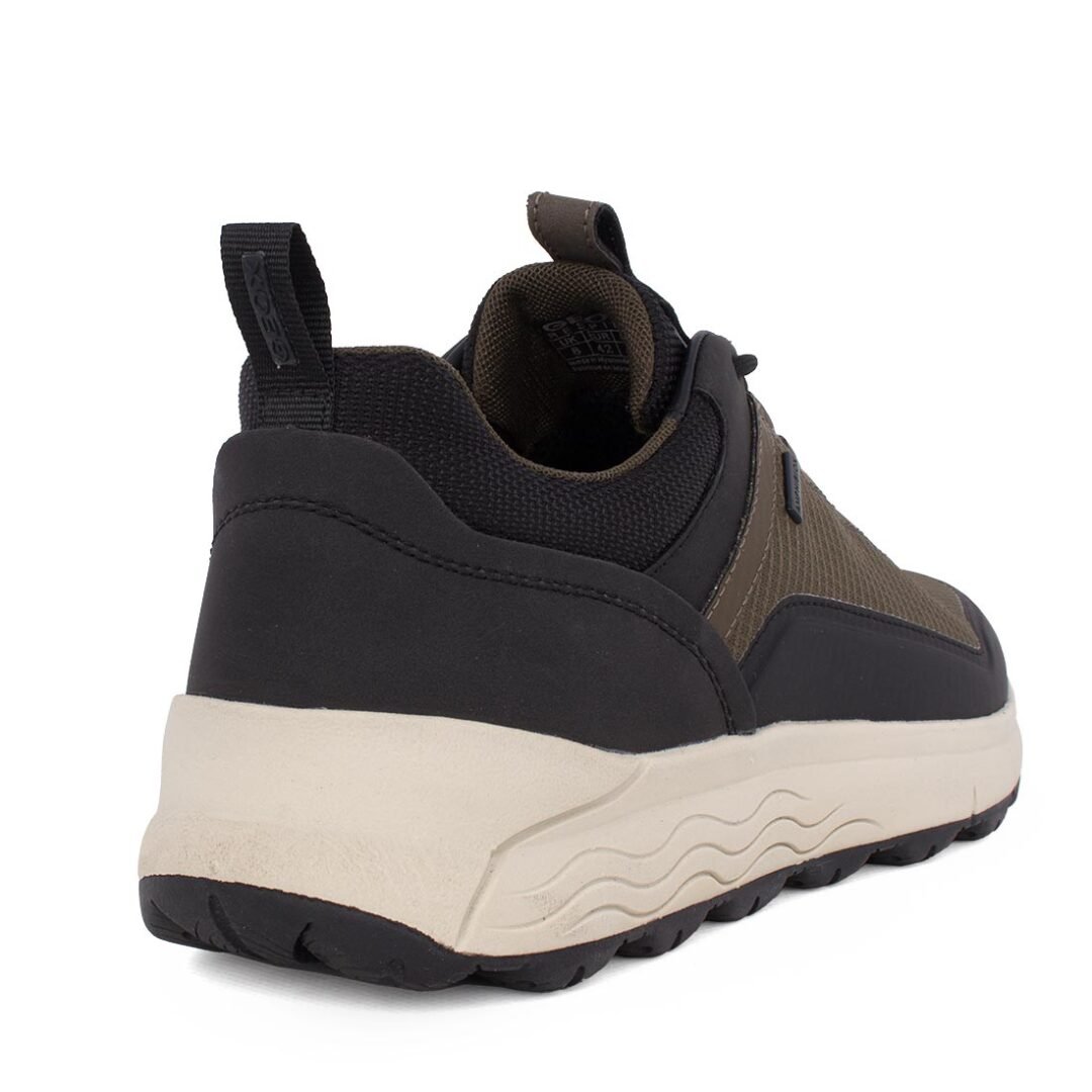 GEOX ΑΝΔΡΙΚΑ ΔΕΡΜΑΤΙΝΑ ΑΔΙΑΒΡΟΧΑ SNEAKERS U SPHERICA 4x4 B ABX A MILITARY - Image 3