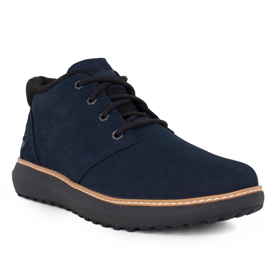 TIMBERLAND ΑΝΔΡΙΚΑ ΔΕΡΜΑΤΙΝΑ ΜΠΟΤΑΚΙΑ HUDSON ROAD MID LACE UP A69Q5 W061 NAVY NUBUCK - Image 2