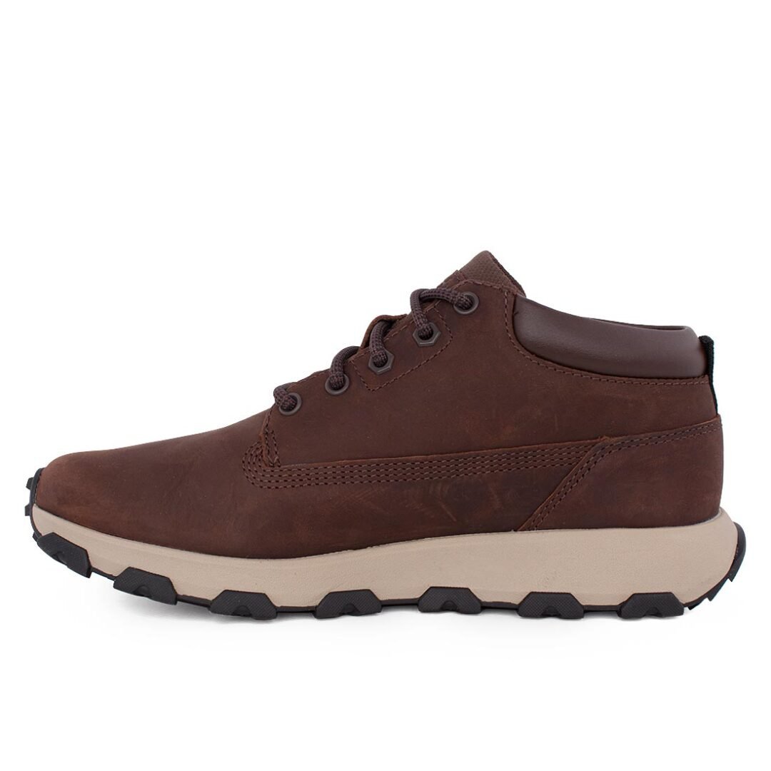 TIMBERLAND ΑΝΔΡΙΚΑ ΔΕΡΜΑΤΙΝΑ ΑΔΙΑΒΡΟΧΑ ΜΠΟΤΑΚΙΑ WINSOR PARK MID GTX A61QH 9311 DARK BROWN - Image 3