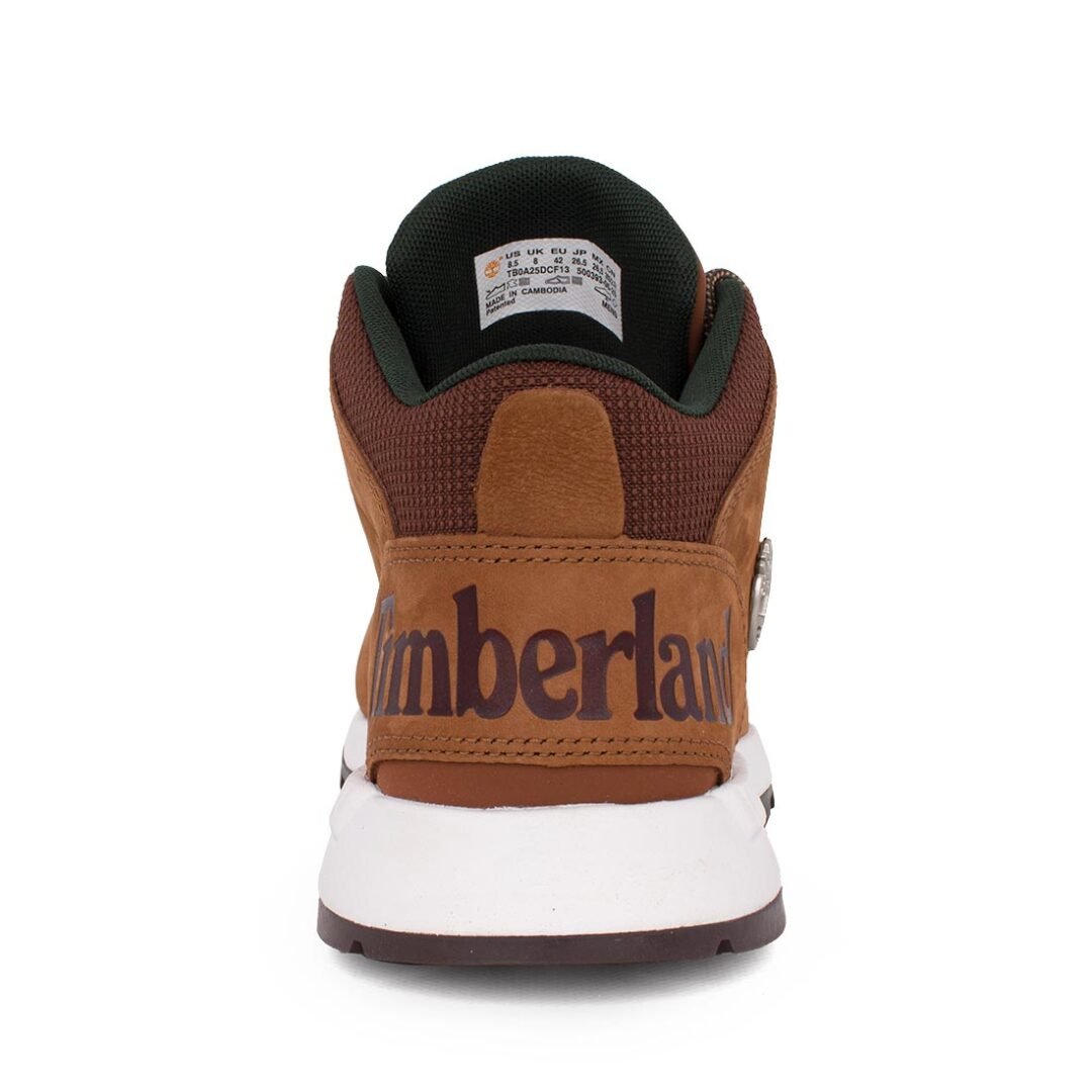 TIMBERLAND ΑΝΔΡΙΚΑ ΔΕΡΜΑΤΙΝΑ ΜΠΟΤΑΚΙΑ SPRINT TREKKER MID LACE UP A25DC F131 SADDLE - Image 4