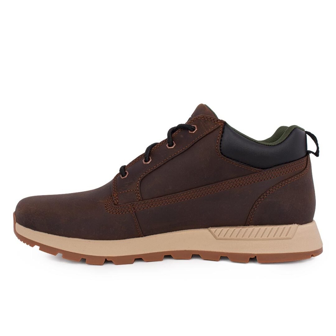 TIMBERLAND ΑΝΔΡΙΚΑ ΔΕΡΜΑΤΙΝΑ ΜΠΟΤΑΚΙΑ KILLINGTON TREKKER LOW LACE UP A2HVM 9311 DARK BROWN - Image 3