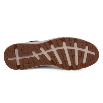 TIMBERLAND ΑΝΔΡΙΚΑ ΔΕΡΜΑΤΙΝΑ ΜΠΟΤΑΚΙΑ PARKER STREET MID LACE UP A6C7T W011 BROWN - Image 4
