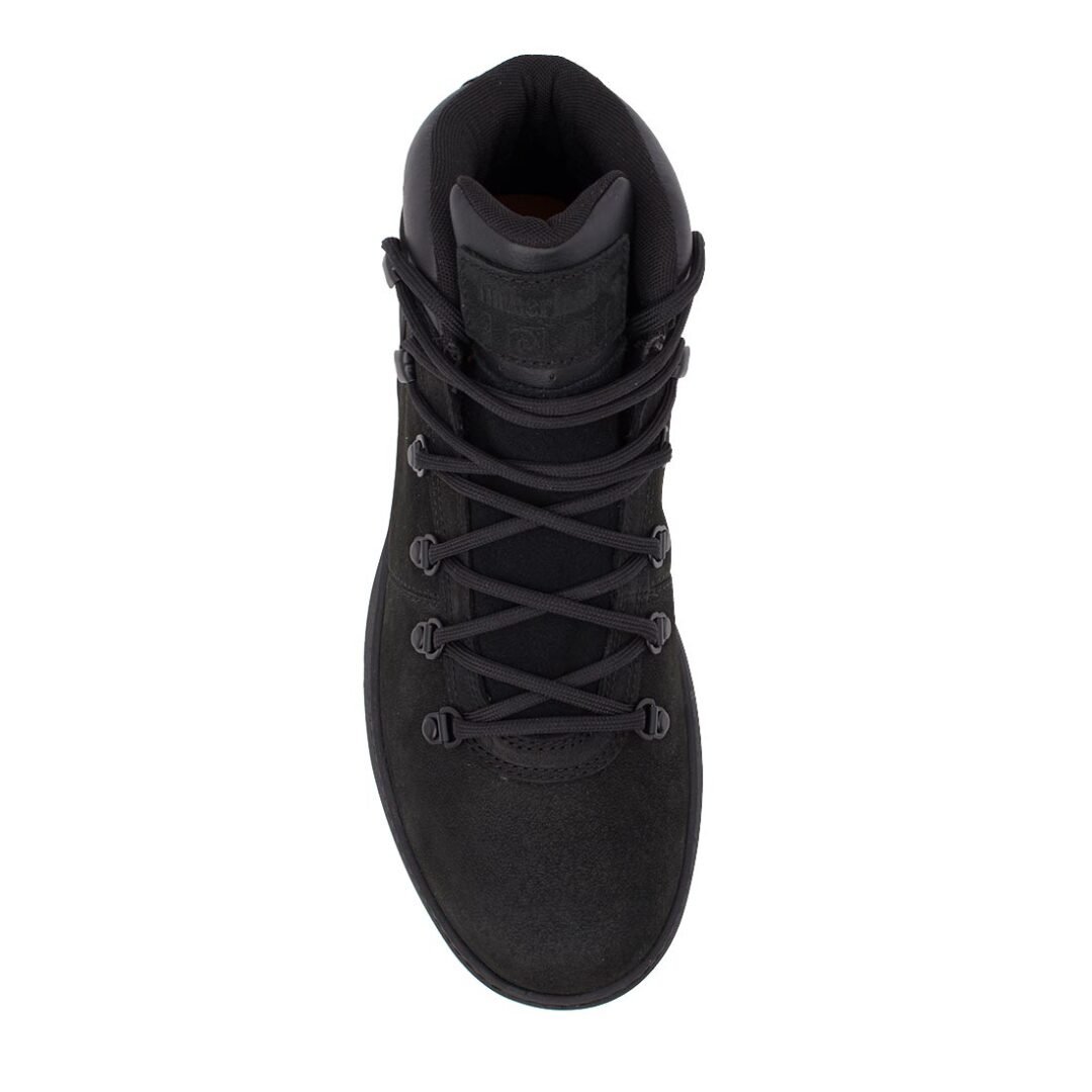 TIMBERLAND ΑΝΔΡΙΚΑ ΔΕΡΜΑΤΙΝΑ ΜΠΟΤΑΚΙΑ HUDSON ROAD LACE UP WATERPROOF BOOT A69RD W051 BLACK - Image 5