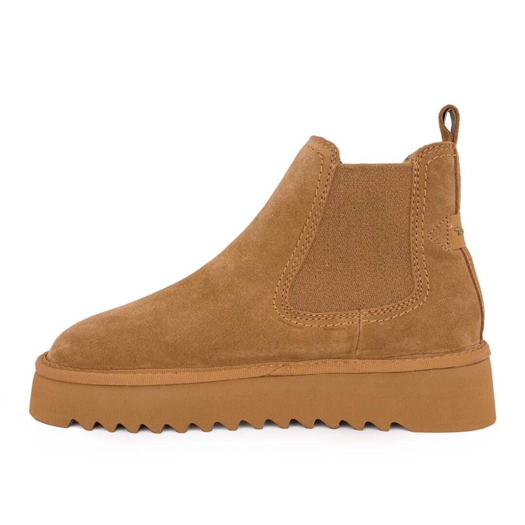 TAMARIS ΓΥΝΑΙΚΕΙΑ ΔΕΡΜΑΤΙΝΑ CHELSEA ΜΠΟΤΑΚΙΑ ΜΕ ΕΣΩΤΕΡΙΚΟ ΓΟΥΝΑΚΙ 1-26419-45 310 CAMEL - Image 3