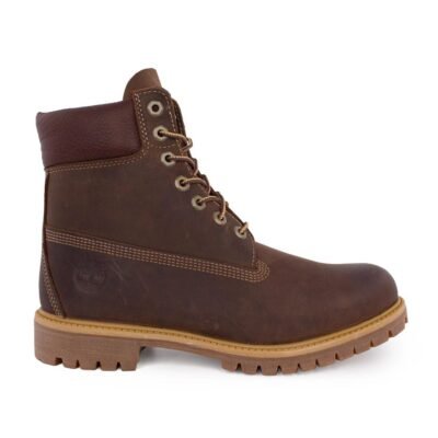 TIMBERLAND ΑΝΔΡΙΚΑ ΔΕΡΜΑΤΙΝΑ ΑΡΒΥΛΑΚΙΑ PREMIUM 6' WATERPROOF BOOT 27097 2141 BROWN