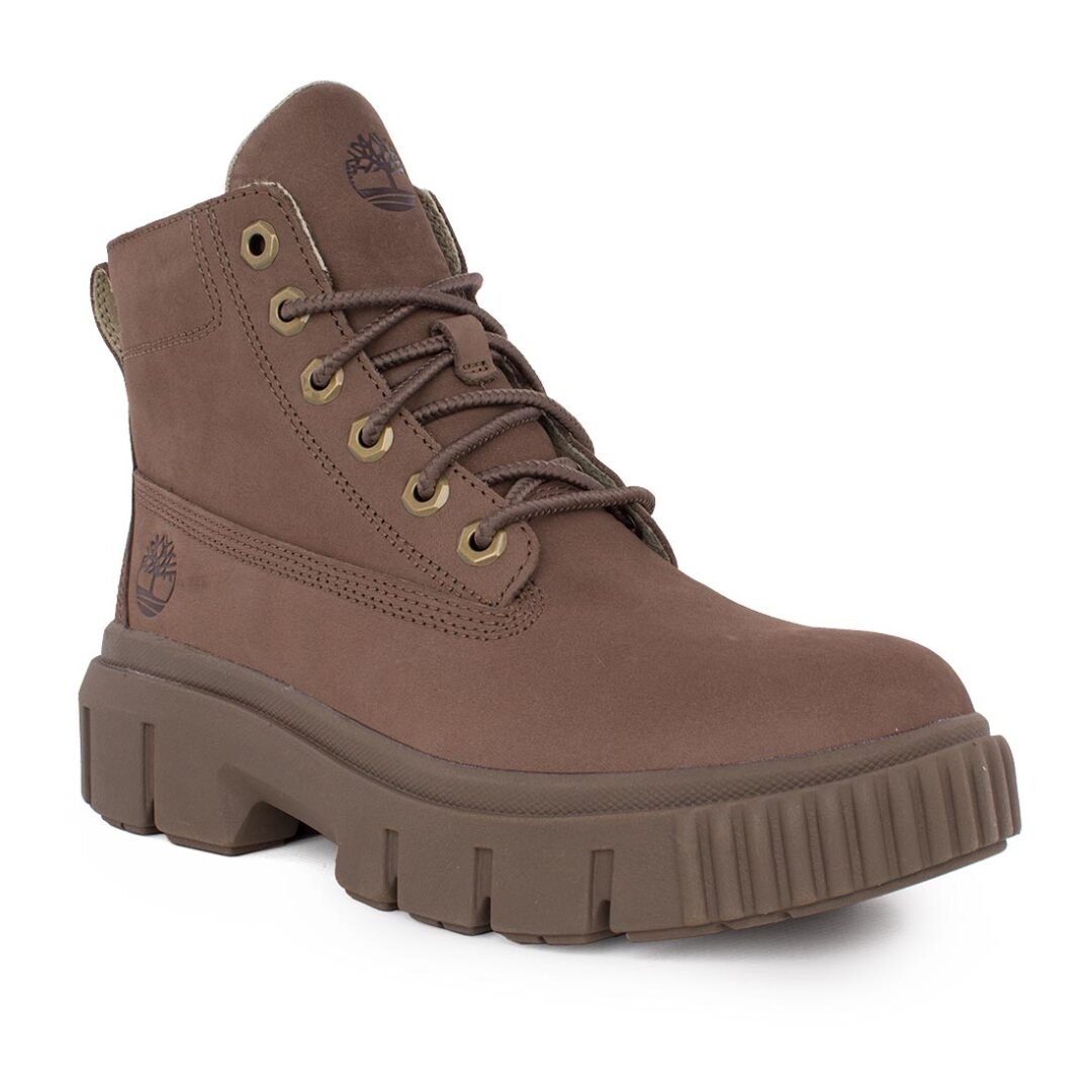 TIMBERLAND ΓΥΝΑΙΚΕΙΑ ΔΕΡΜΑΤΙΝΑ ΜΠΟΤΑΚΙΑ GREYFIELD MID LACE UP A2FT6 EM51 MEDIUM BROWN NUBUCK (TAUPE) - Image 2