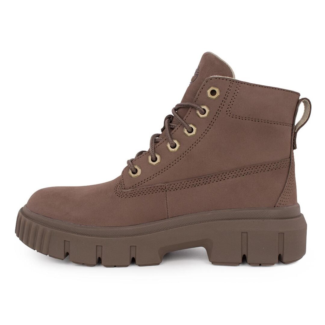 TIMBERLAND ΓΥΝΑΙΚΕΙΑ ΔΕΡΜΑΤΙΝΑ ΜΠΟΤΑΚΙΑ GREYFIELD MID LACE UP A2FT6 EM51 MEDIUM BROWN NUBUCK (TAUPE) - Image 3