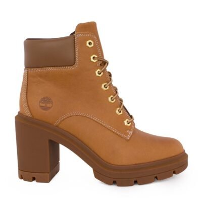 TIMBERLAND ΓΥΝΑΙΚΕΙΑ ΔΕΡΜΑΤΙΝΑ ΜΠΟΤΑΚΙΑ ΜΕ ΤΑΚΟΥΝΙ ALLINGTON HEIGHTS MID LACE UP A2CKC EN11 WHEAT FULL GRAIN