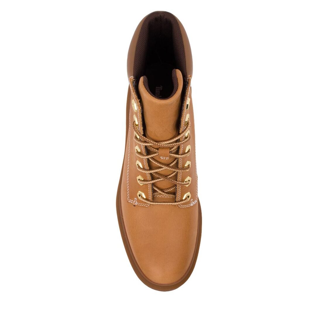 TIMBERLAND ΓΥΝΑΙΚΕΙΑ ΔΕΡΜΑΤΙΝΑ ΜΠΟΤΑΚΙΑ ΜΕ ΤΑΚΟΥΝΙ ALLINGTON HEIGHTS MID LACE UP A2CKC EN11 WHEAT FULL GRAIN - Image 5