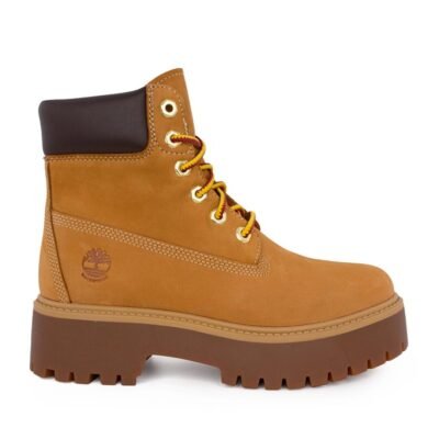 TIMBERLAND ΓΥΝΑΙΚΕΙΑ ΔΕΡΜΑΤΙΝΑ ΑΡΒΥΛΑΚΙΑ STONE STREET 6' LACE UP WATERPROOF BOOT A5RJD 2311 WHEAT