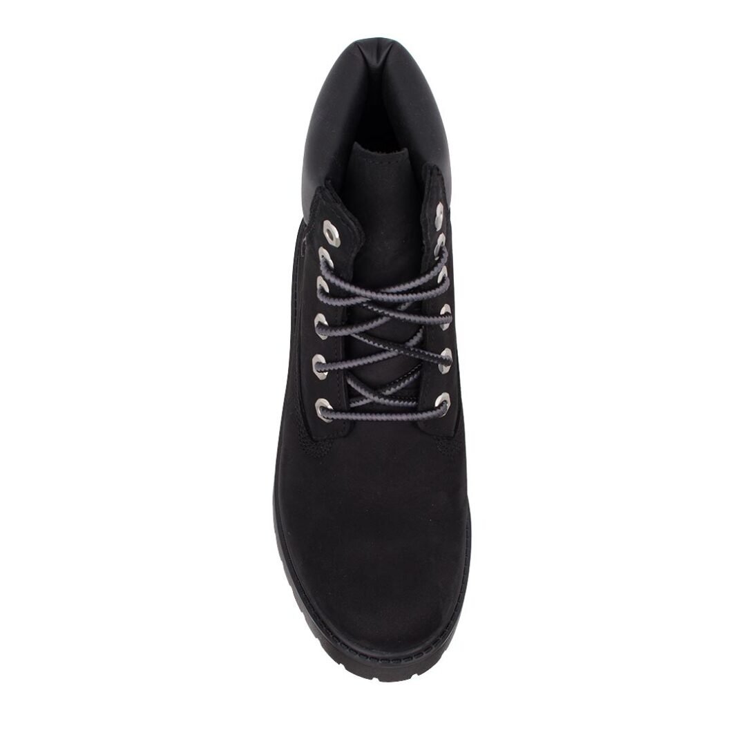 TIMBERLAND ΓΥΝΑΙΚΕΙΑ ΔΕΡΜΑΤΙΝΑ ΑΡΒΥΛΑΚΙΑ STONE STREET 6' LACE UP WATERPROOF BOOT A5RH5 0151 JET BLACK - Image 5