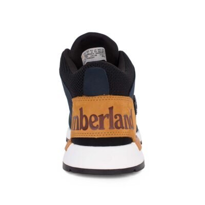 TIMBERLAND ΑΝΔΡΙΚΑ ΔΕΡΜΑΤΙΝΑ ΜΠΟΤΑΚΙΑ SPRINT TREKKER MID LACE UP A5W3Z 0191 NAVY - Image 4