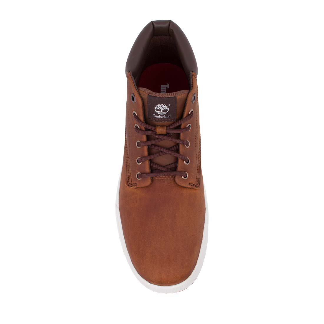 TIMBERLAND ΑΝΔΡΙΚΑ ΔΕΡΜΑΤΙΝΑ ΜΠΟΤΑΚΙΑ MAPLE GROVE MID LACE UP A297Q 3581 MEDIUM BROWN - Image 5