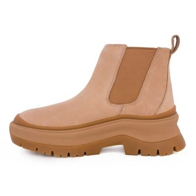TIMBERLAND ΓΥΝΑΙΚΕΙΑ ΔΕΡΜΑΤΙΝΑ CHELSEA ΜΠΟΤΑΚΙΑ ROXIE LANE MID CHELSEA A28XM EN71 LIGHT BEIGE NUBUCK - Image 3