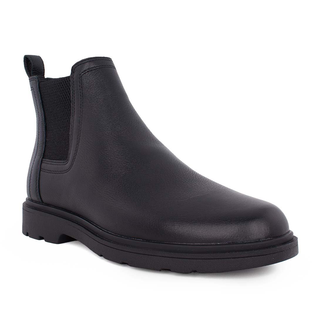 GEOX ΑΝΔΡΙΚΑ ΔΕΡΜΑΤΙΝΑ CHELSEA ΜΠΟΤΑΚΙΑ U SPHERICA EC1 C BLACK - Image 2