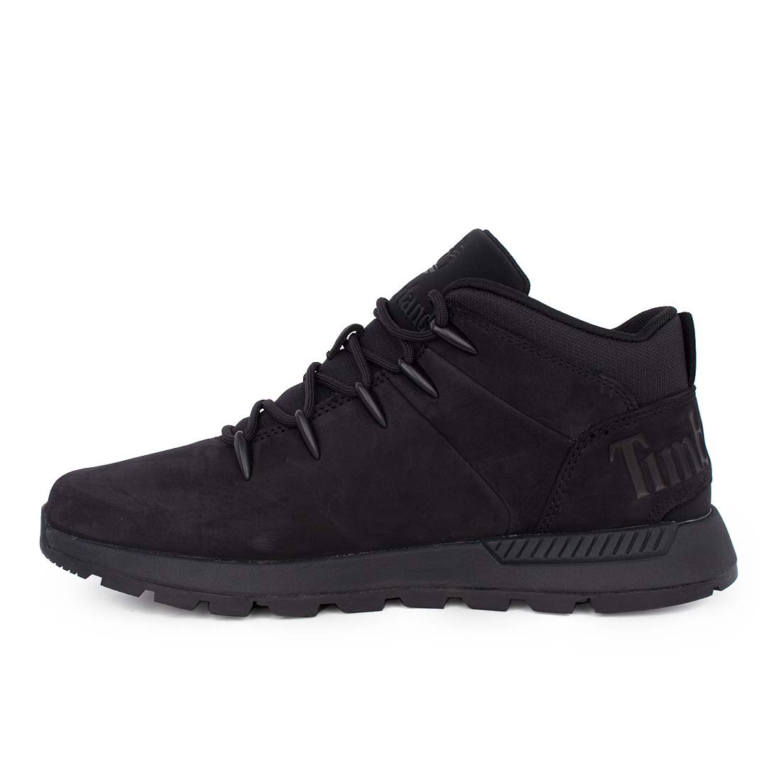 TIMBERLAND ΑΝΔΡΙΚΑ ΔΕΡΜΑΤΙΝΑ ΜΠΟΤΑΚΙΑ SPRINT TREKKER MID LACE UP A1YN5 0151 JET BLACK - Image 3