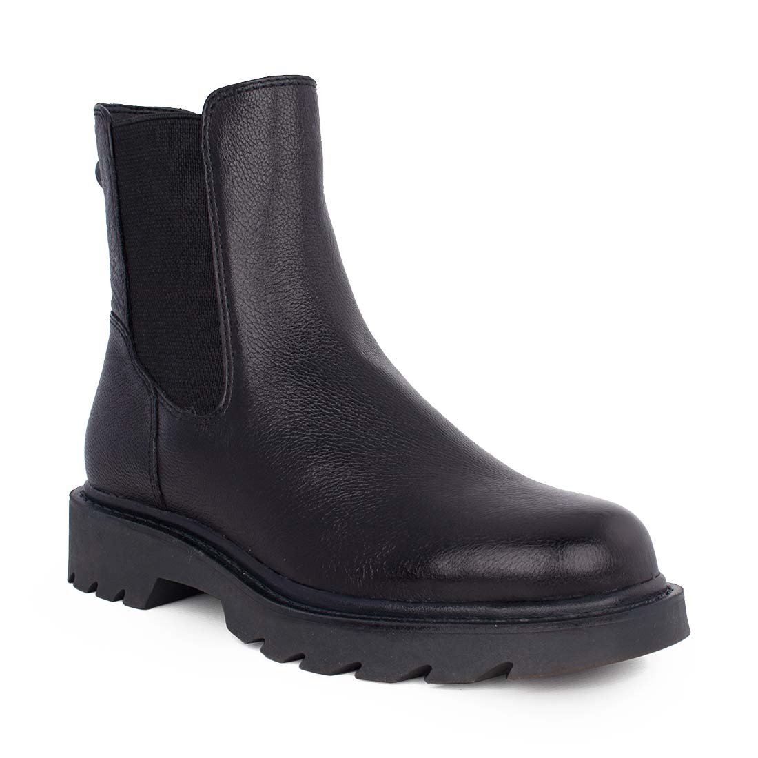 TAMARIS ΓΥΝΑΙΚΕΙΑ ΔΕΡΜΑΤΙΝΑ ΜΠΟΤΑΚΙΑ 1-25429-45 001 BLACK - Image 2