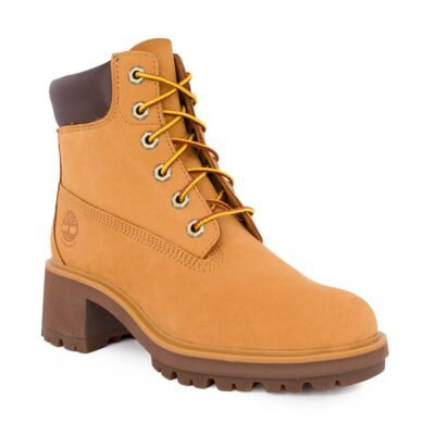 TIMBERLAND ΓΥΝΑΙΚΕΙΑ ΔΕΡΜΑΤΙΝΑ ΑΡΒΥΛΑΚΙΑ KINSLEY MID LACE UP WATERPROOF BOOT A25BS 2311 WHEAT - Image 2
