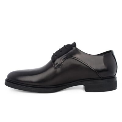 BOSS SHOES ΑΝΔΡΙΚΑ ΔΕΡΜΑΤΙΝΑ ΚΛΑΣΙΚΑ ΠΑΠΟΥΤΣΙΑ C7786 BLACK POINT - Image 3