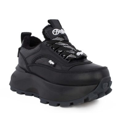 BUFFALO ΓΥΝΑΙΚΕΙΑ SNEAKERS MANHATTEN WNTR LO BLACK - Image 2