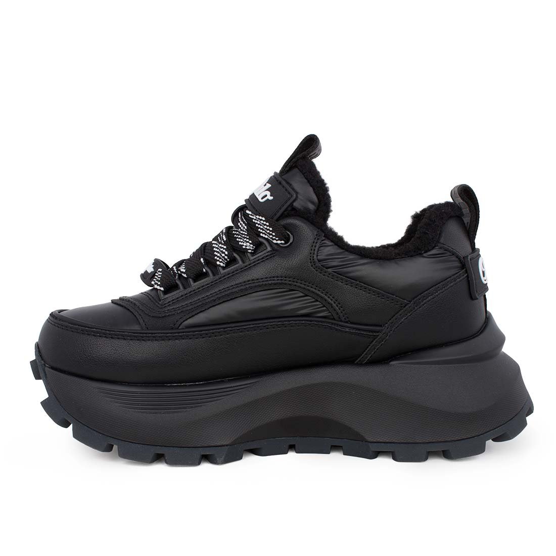 BUFFALO ΓΥΝΑΙΚΕΙΑ SNEAKERS MANHATTEN WNTR LO BLACK - Image 3