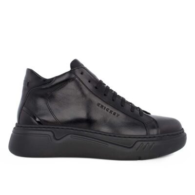 KRICKET ΑΝΔΡΙΚΑ ΔΕΡΜΑΤΙΝΑ XLight ΜΠΟΤΑΚΙΑ 25X-4051B-1 BLACK