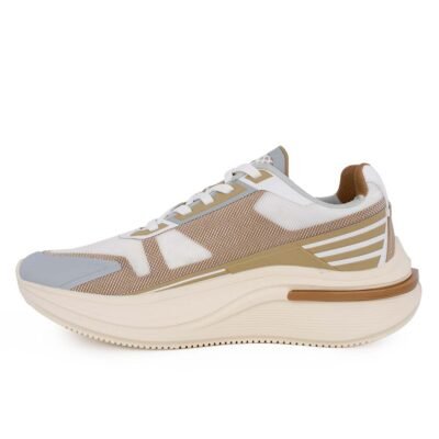 US POLO ΓΥΝΑΙΚΕΙΑ SNEAKERS CLAUDE006 WHITE/BEIGE - Image 3