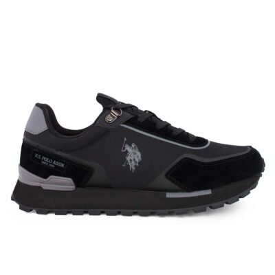 US POLO ΑΝΔΡΙΚΑ SNEAKERS ARON009 BLACK