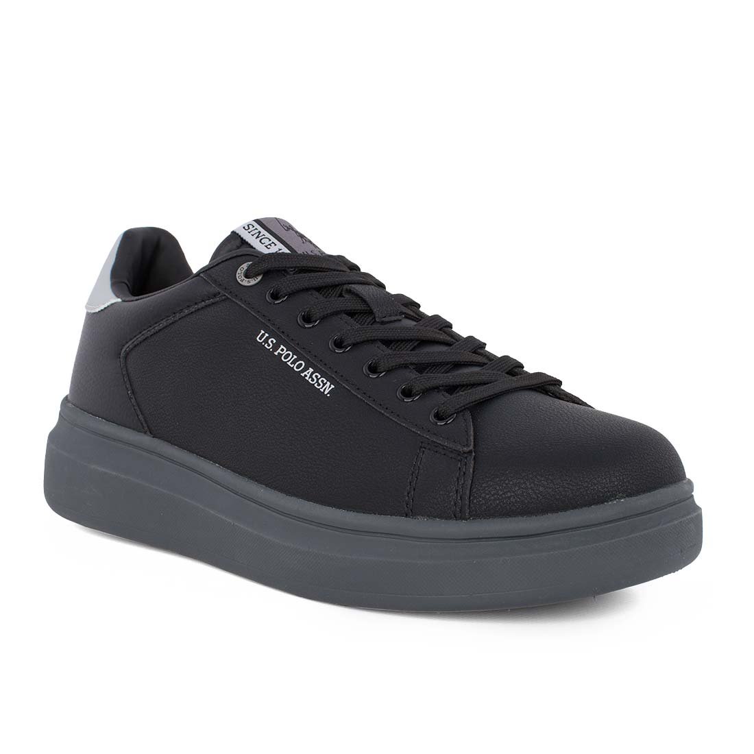US POLO ΑΝΔΡΙΚΑ SNEAKERS CODY013 BLACK - LIGHT GREY - Image 2