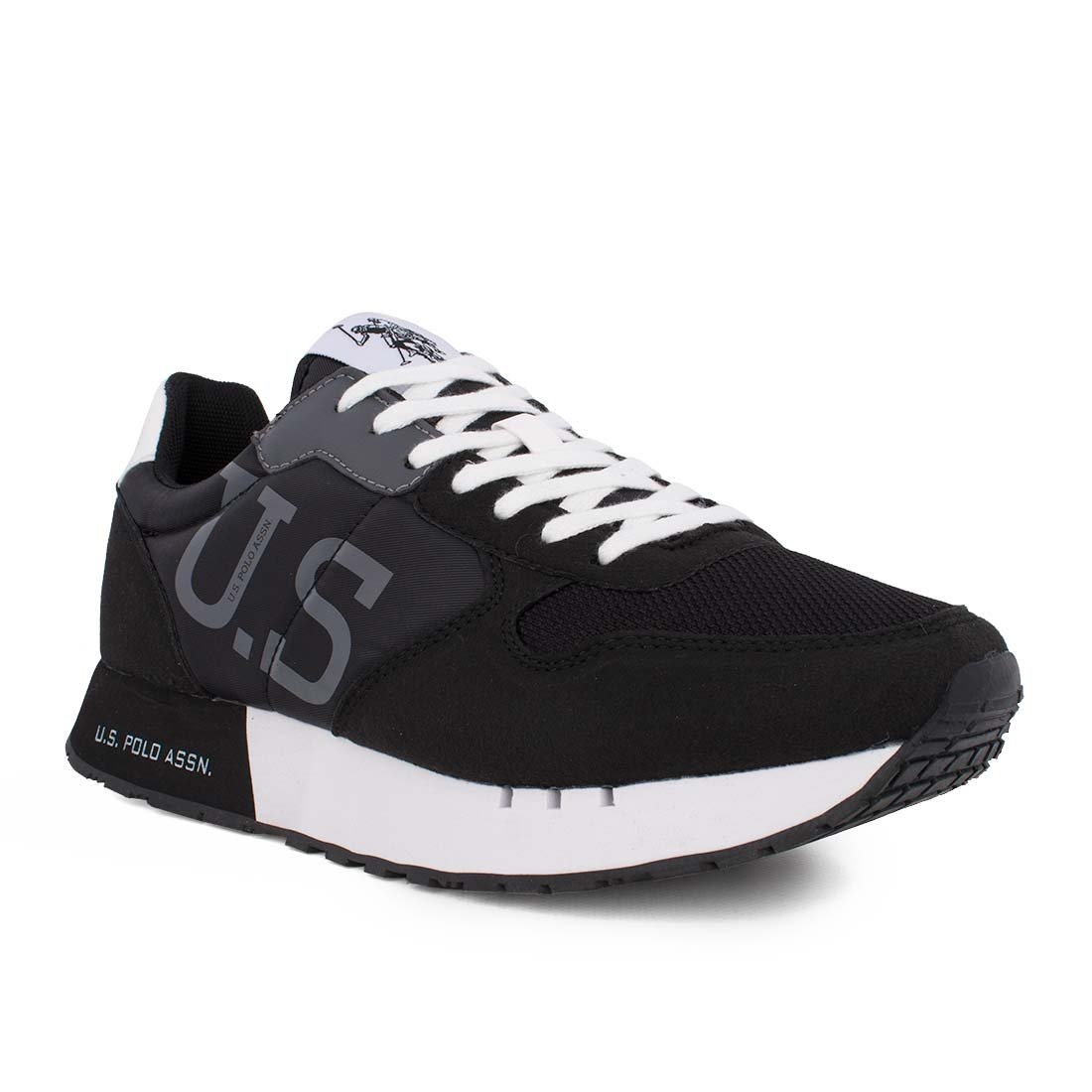US POLO ΑΝΔΡΙΚΑ SNEAKERS JAKE002 BLACK - Image 2