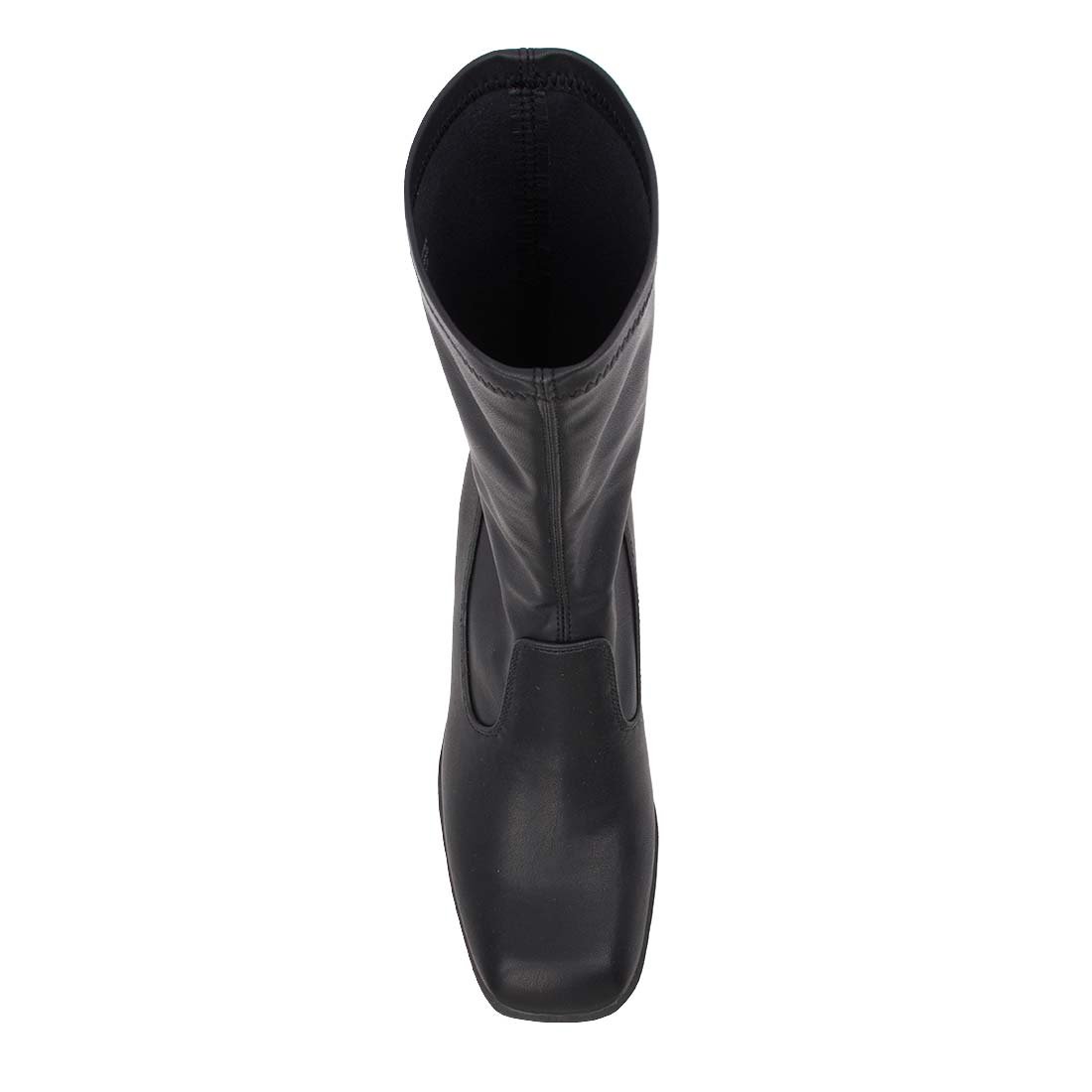 WINDSOR SMITH ΓΥΝΑΙΚΕΙΕΣ ΔΕΡΜΑΤΙΝΕΣ ΜΠΟΤΕΣ BADDEST BOOTIES BLACK - Image 5