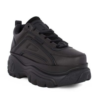 WINDSOR SMITH ΓΥΝΑΙΚΕΙΑ ΔΕΡΜΑΤΙΝΑ SNEAKERS LUPE SNEAKERS BLACK - Image 2
