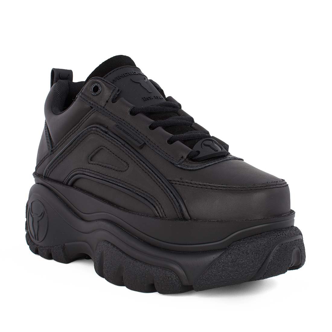 WINDSOR SMITH ΓΥΝΑΙΚΕΙΑ ΔΕΡΜΑΤΙΝΑ SNEAKERS LUPE SNEAKERS BLACK - Image 2