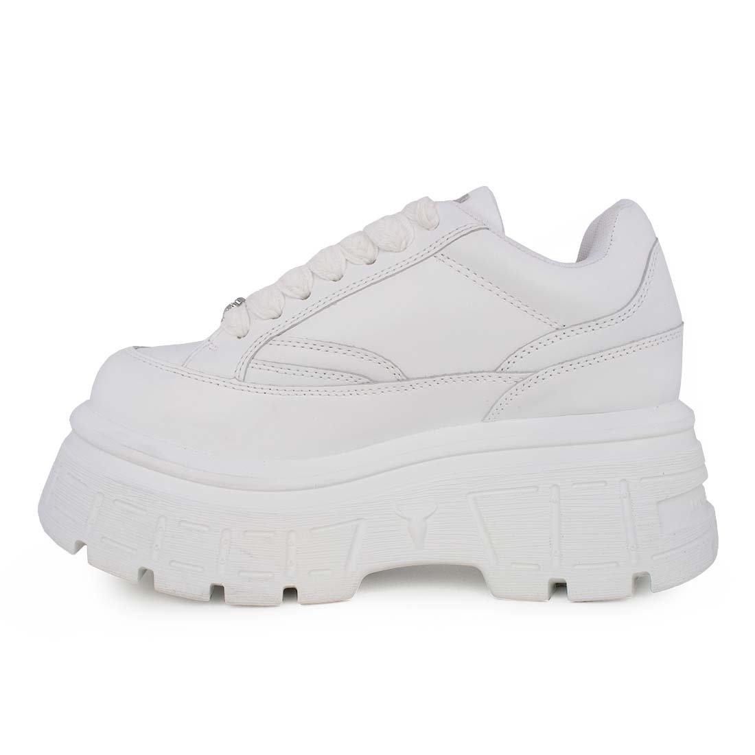 WINDSOR SMITH ΓΥΝΑΙΚΕΙΑ ΔΕΡΜΑΤΙΝΑ SNEAKERS SWERVE LEATHER SNEAKERS WHITE - Image 3