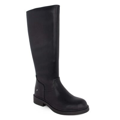 WINDSOR SMITH ΓΥΝΑΙΚΕΙΕΣ ΔΕΡΜΑΤΙΝΕΣ ΜΠΟΤΕΣ BLESSING BOOTS BLACK - Image 2