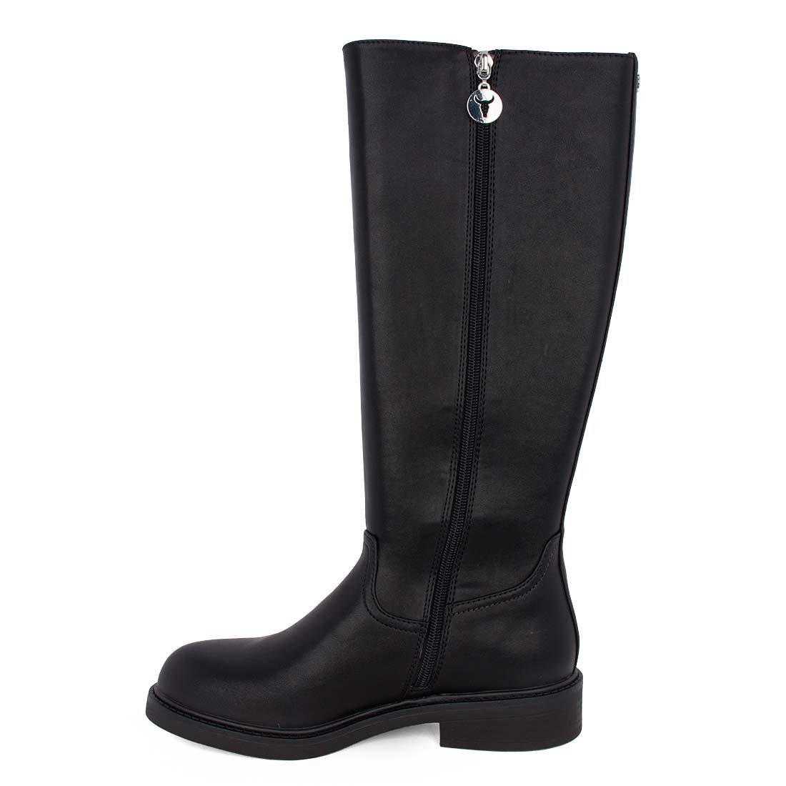 WINDSOR SMITH ΓΥΝΑΙΚΕΙΕΣ ΔΕΡΜΑΤΙΝΕΣ ΜΠΟΤΕΣ BLESSING BOOTS BLACK - Image 3