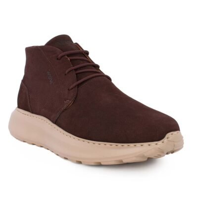 KRICKET SHOES WOW ΑΝΔΡΙΚΑ ΔΕΡΜΑΤΙΝΑ XLight ΜΠΟΤΑΚΙΑ 25X-7020-3 BROWN NUBUCK - Image 2