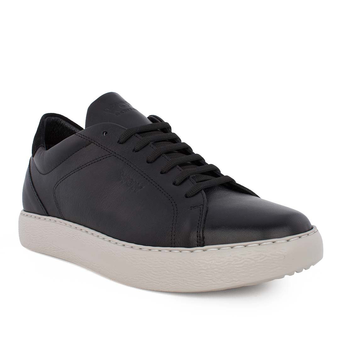 KRICKET SHOES WOW ΑΝΔΡΙΚΑ ΔΕΡΜΑΤΙΝΑ XLight SNEAKERS 25X-7002B-42 BLACK - Image 2